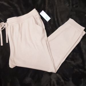 Wild Fable Waffle Knit Jogger.  Blush Pink. 3X.